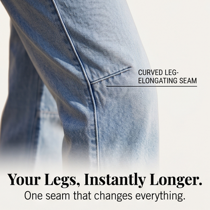 Women's High-Waisted Cropped Barrel Jeans