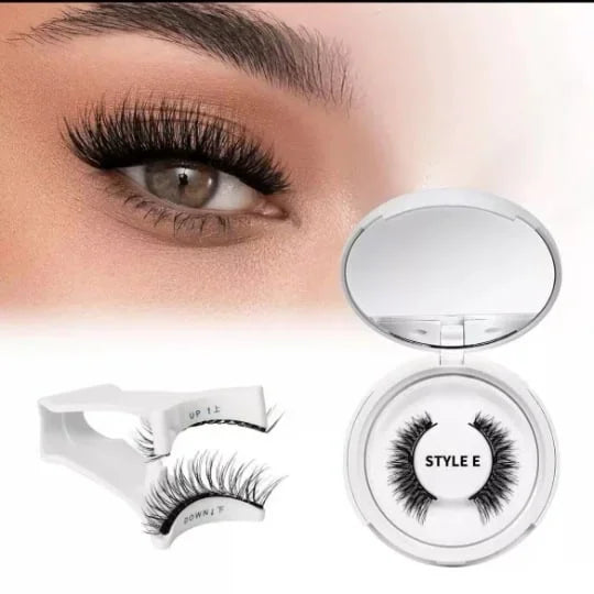 Buy 1,get 2 free! 50% OFF🤩Reusable Premium Self-Adhesive Eyelashes | Easy, Quick, Safe!