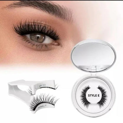 Buy 1,get 2 free! 50% OFF🤩Reusable Premium Self-Adhesive Eyelashes | Easy, Quick, Safe!