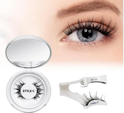 Buy 1,get 2 free! 50% OFF🤩Reusable Premium Self-Adhesive Eyelashes | Easy, Quick, Safe!