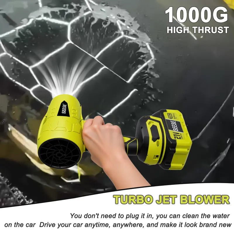 🌪️Turbo Jet Blower | Cordless Leaf & Dust Blower, Car Dryer, Snow Remover & Home Cleaning Power Tool