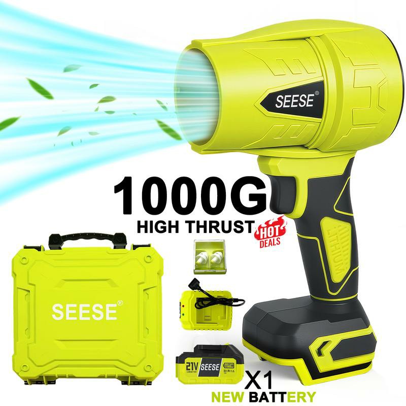 🌪️Turbo Jet Blower | Cordless Leaf & Dust Blower, Car Dryer, Snow Remover & Home Cleaning Power Tool