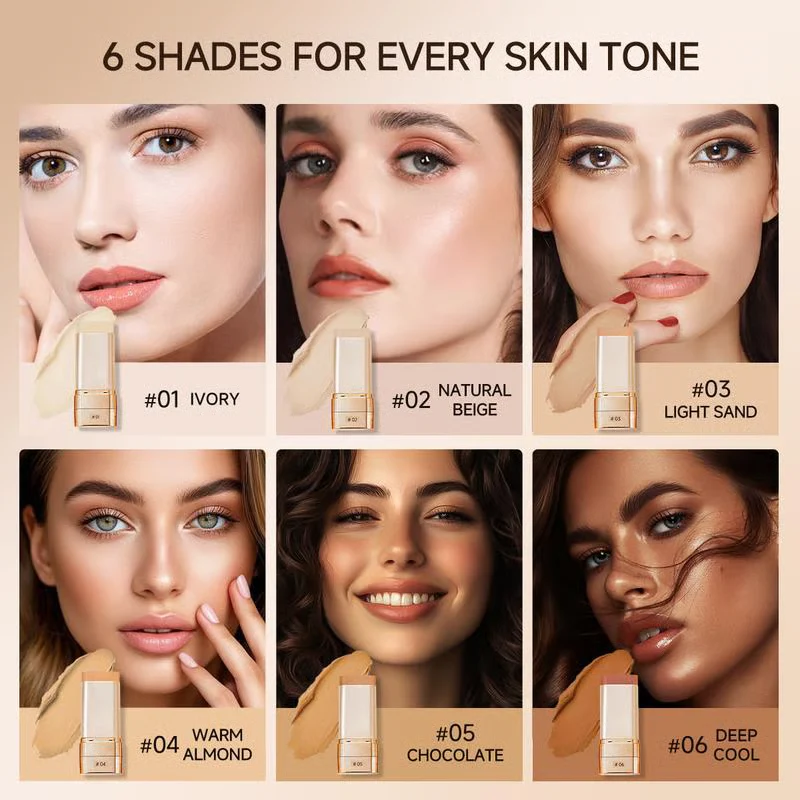 2 in 1- Luxury Anti-Wrinkle Foudation Stick