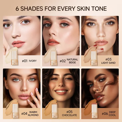 2 in 1- Luxury Anti-Wrinkle Foudation Stick
