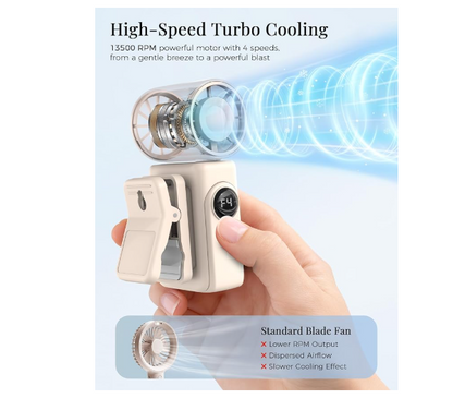 Clip-On Portable Fan