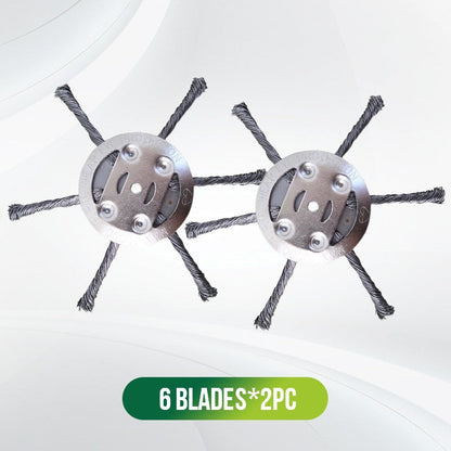 🔥50% OFF!🔥🔥Thread trimmer replacement head，Steel wire grass cutting head🌿