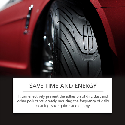 🚗 BUY 1 GET 1 FREE✨ Tire Wax – Restores Black Gloss, Blocks UV, Repels Dirt & Easy Quick🛞