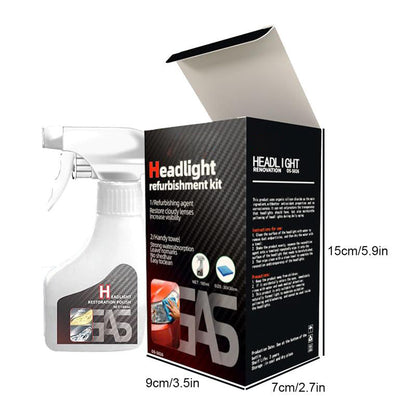 ⏳50% OFF NOW🔥Automotive Headlamp Refurbisher & Crystallization Coating Agent Kit🚗✨
