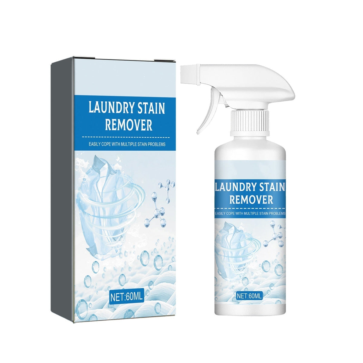 🏆 Last Day Special Price $34.99 ! 💐🔥Buy 1 Get 1 Free🔥Powerful Laundry Stain Remover Spray