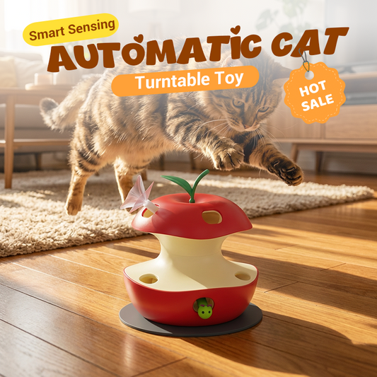 Smart Sensing Automatic Cat Turntable Toy