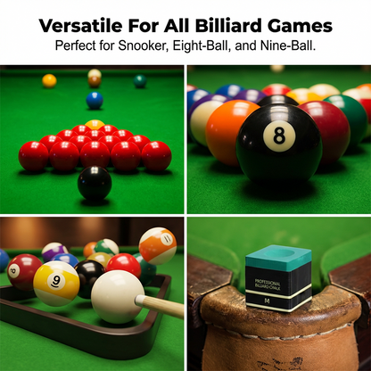 Professional Billiard Cue Tip Chalk