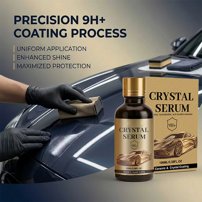 Ceramic Car Coating Kit - Deep Gloss, 9H+ Hardness & Extreme Hydrophobic