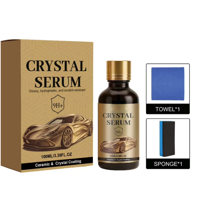 Ceramic Car Coating Kit - Deep Gloss, 9H+ Hardness & Extreme Hydrophobic