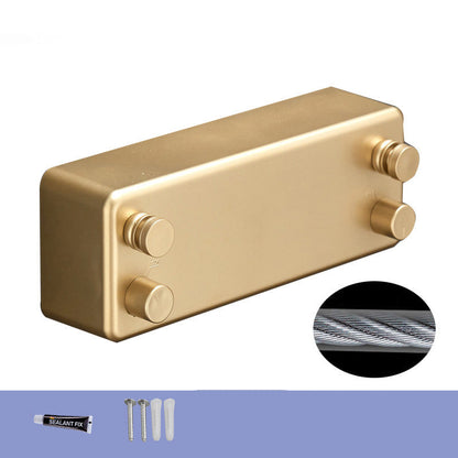 Wall-Mounted Invisible Clothesline