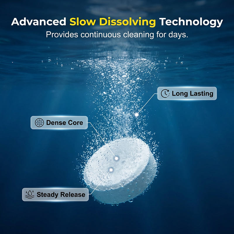 Long Lasting Pool Cleaner Tablets Crystal Clear Water Maintenance Supplies