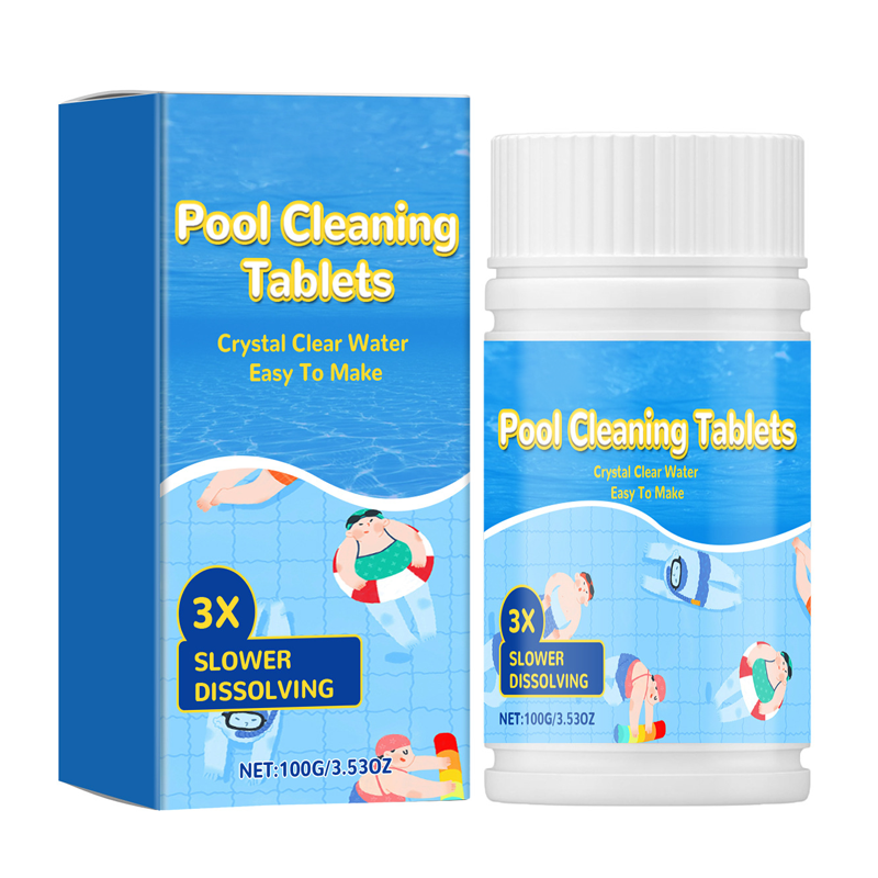 Long Lasting Pool Cleaner Tablets Crystal Clear Water Maintenance Supplies