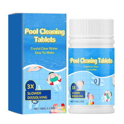 Long Lasting Pool Cleaner Tablets Crystal Clear Water Maintenance Supplies