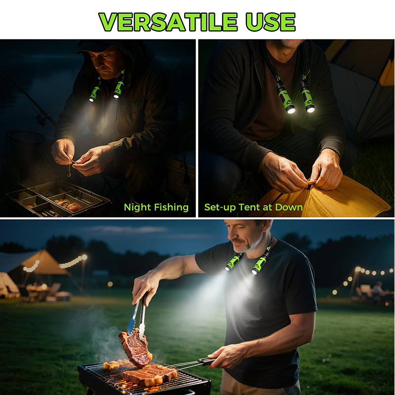 Rechargeable LED Neck Reading Light