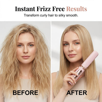 Rechargeable Cordless Heated Straightening Brush
