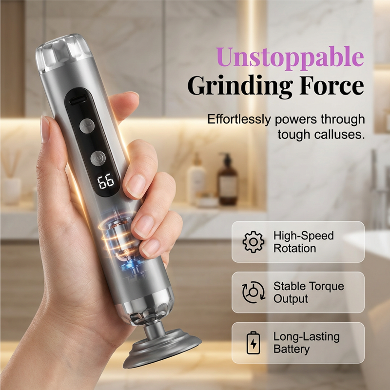 Last Day 50% OFF🔥Multi-Function Electric Foot Grinder with 5 Speeds