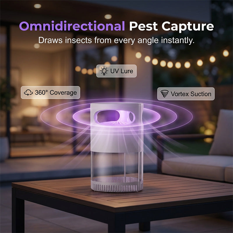 UV Mosquito Killer Lamp – quiet, USB, chemical-free