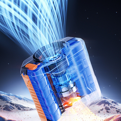 High-Speed Portable Waist Clip Cooling Fan