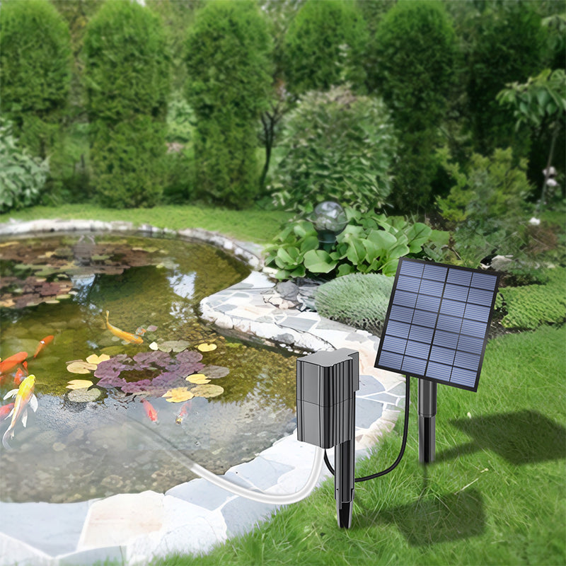 🔥🔥Solar Pond Aerator with Air Pump