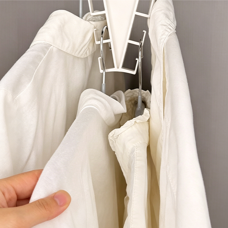 ⏳🔥LIMITED-TIME 49% OFF! ⏰Space-Saving Triangle Closet Hanger | Double Your Wardrobe Storage🗄️👕